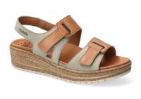 chaussure mobils sandales rashel brun moyen